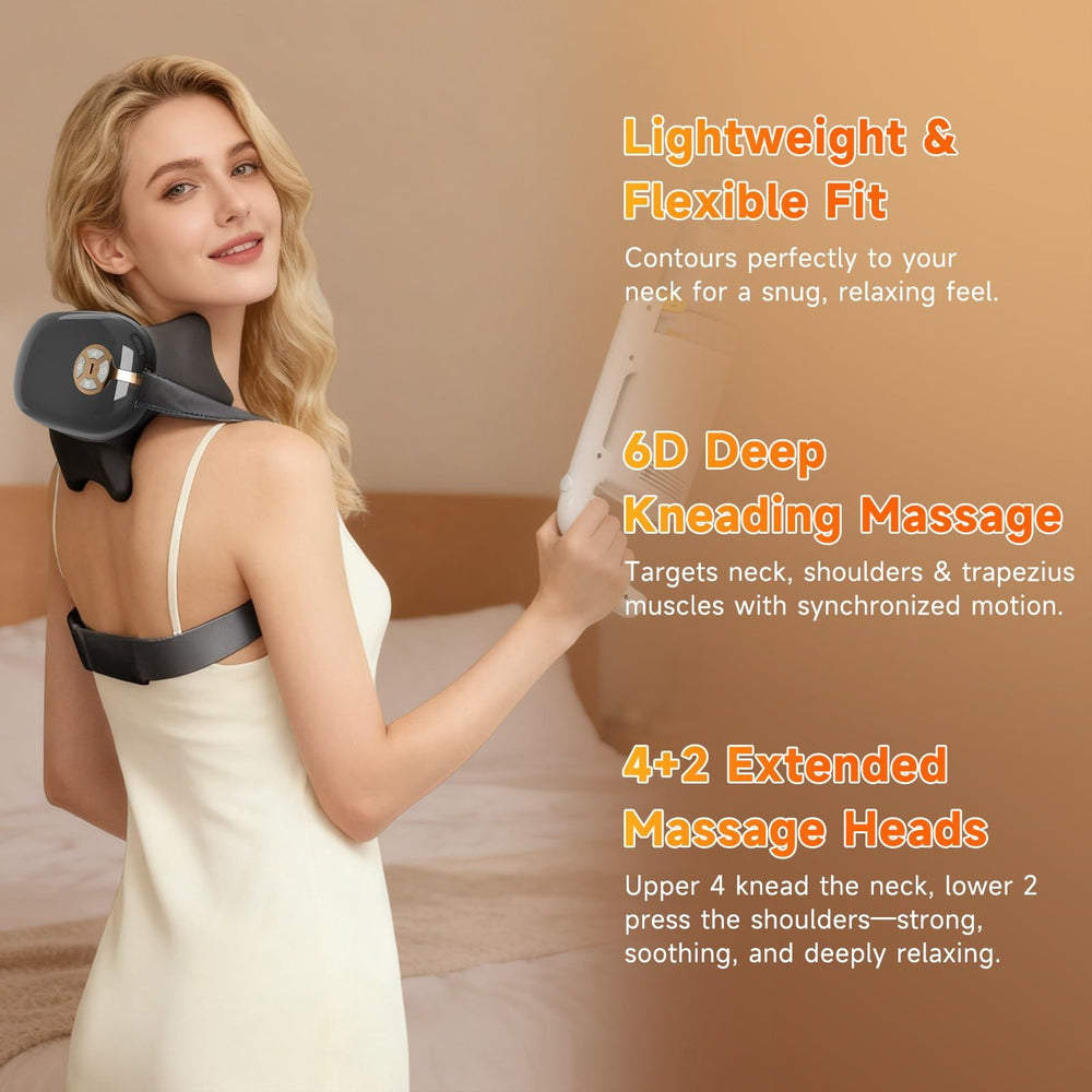 ZEDRIWELL palming and kneading techniques soothe tense muscles.