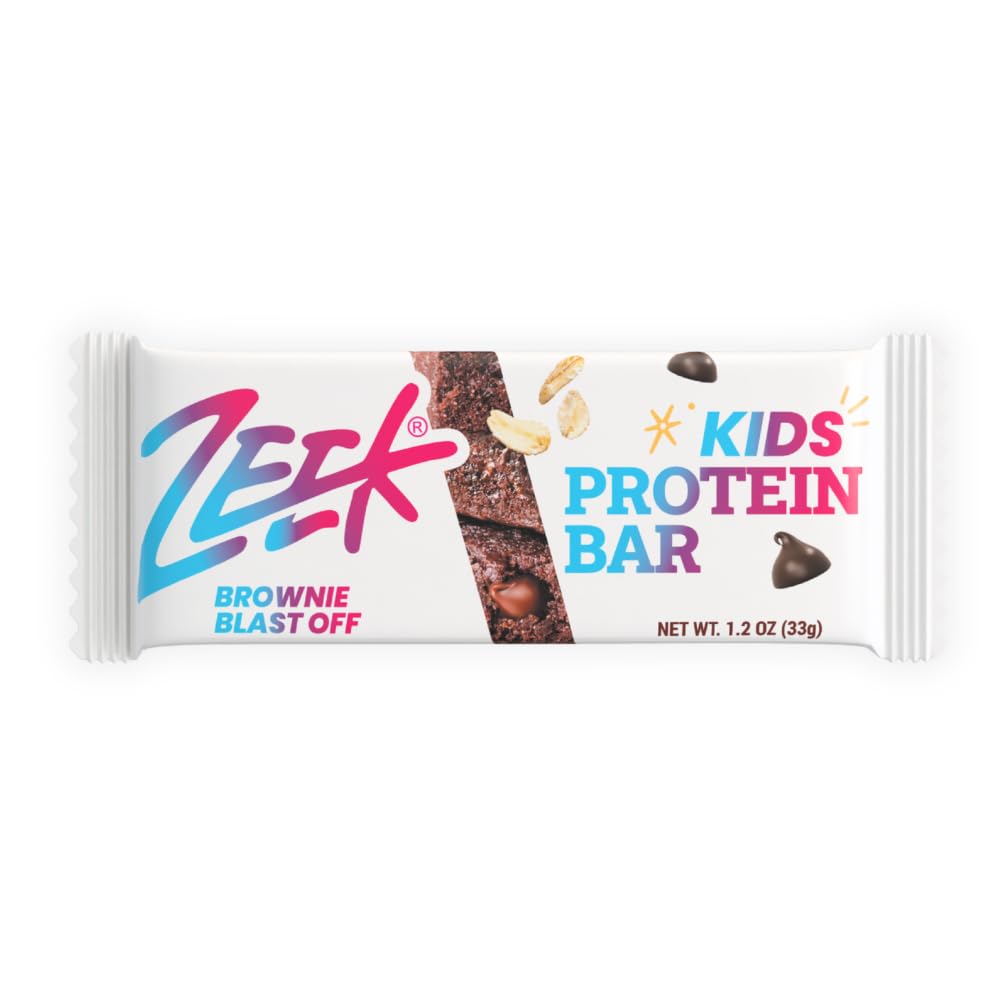 Zeek Bar Kids variety pack displays playful flavors and chewy texture appeal