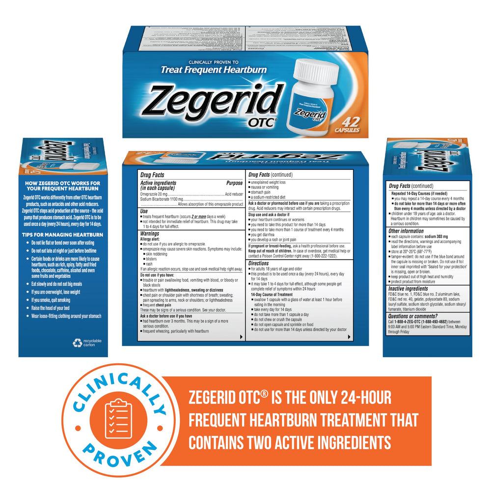 Zegerid OTC cabinet storage keeps pills accessible at home.