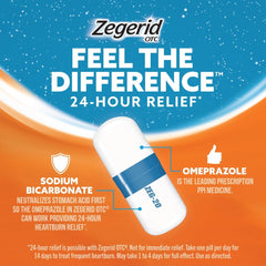 Zegerid OTC two cartons packaging shown for value pack option.