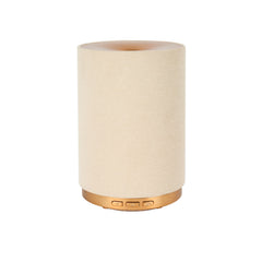ZEIGGA LAB fabric cover diffuser shown as a decor-friendly aroma solution.