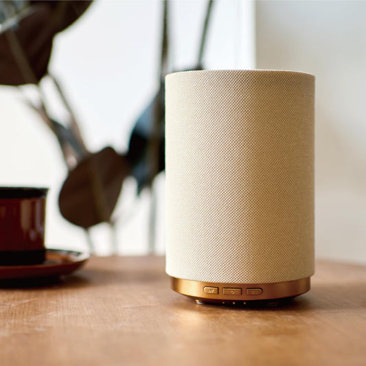 ZEIGGA LAB night light diffuser emitting a soft ambient glow.