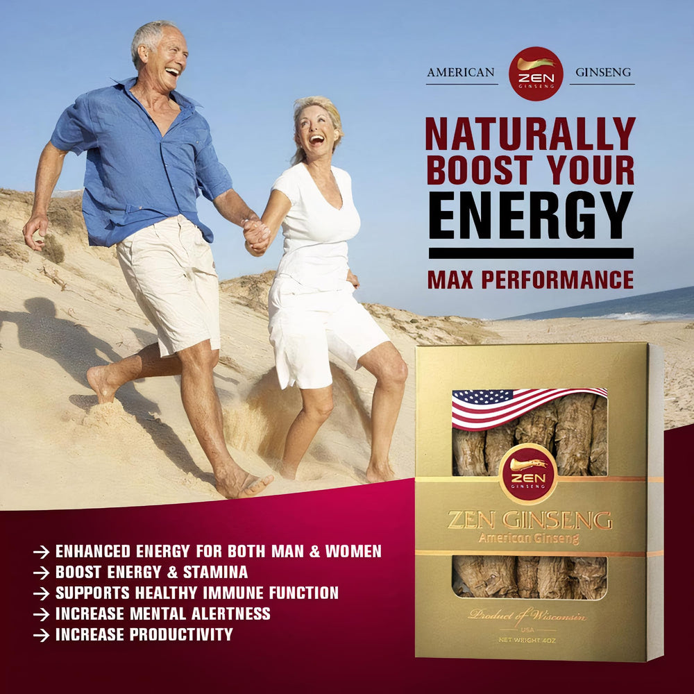 Zen Ginseng ginseng root slices ready for quick infusion and focus