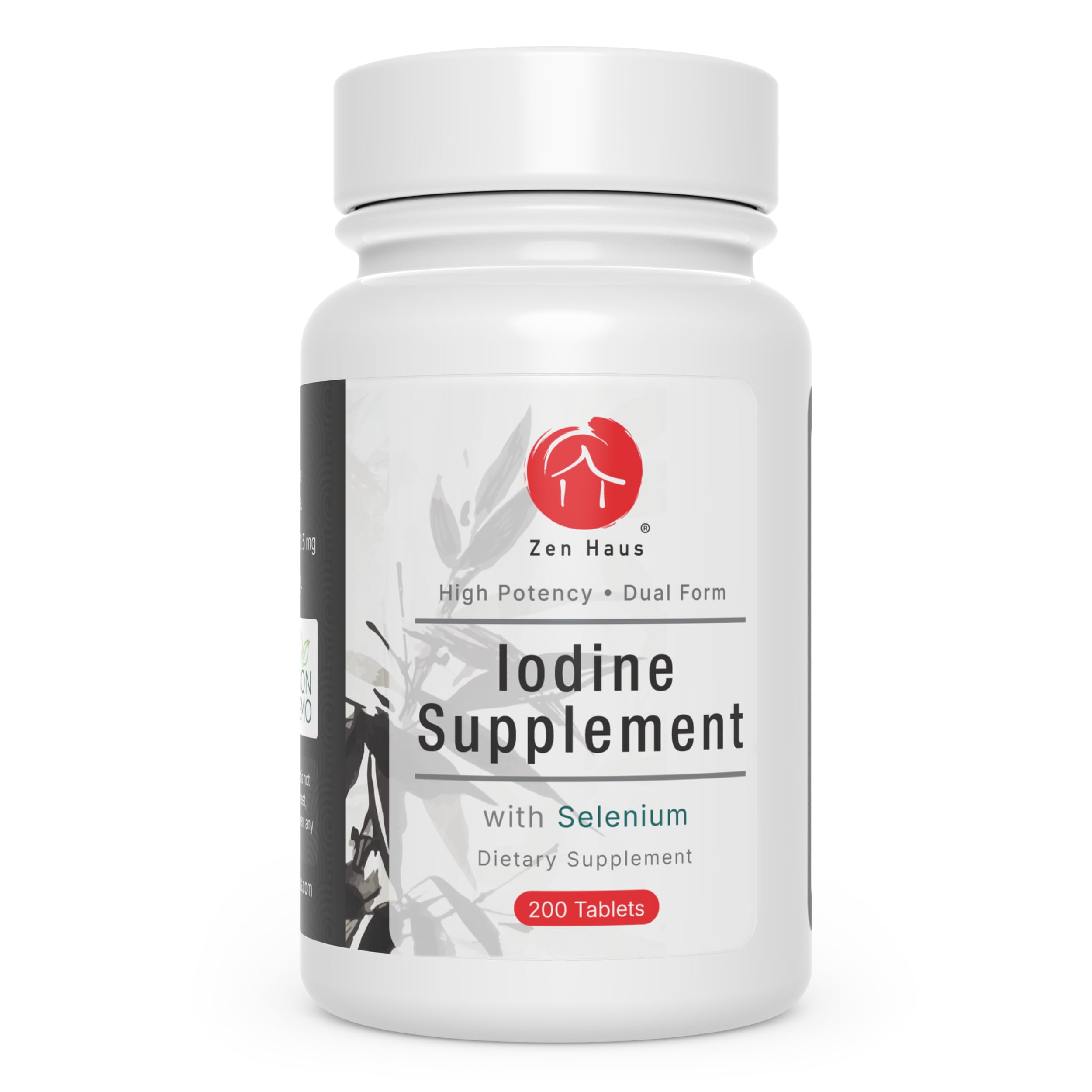 Zen Haus iodine bottle packshot with high potency formulation