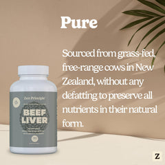 Zen Principle hair and nails support from liver supplement