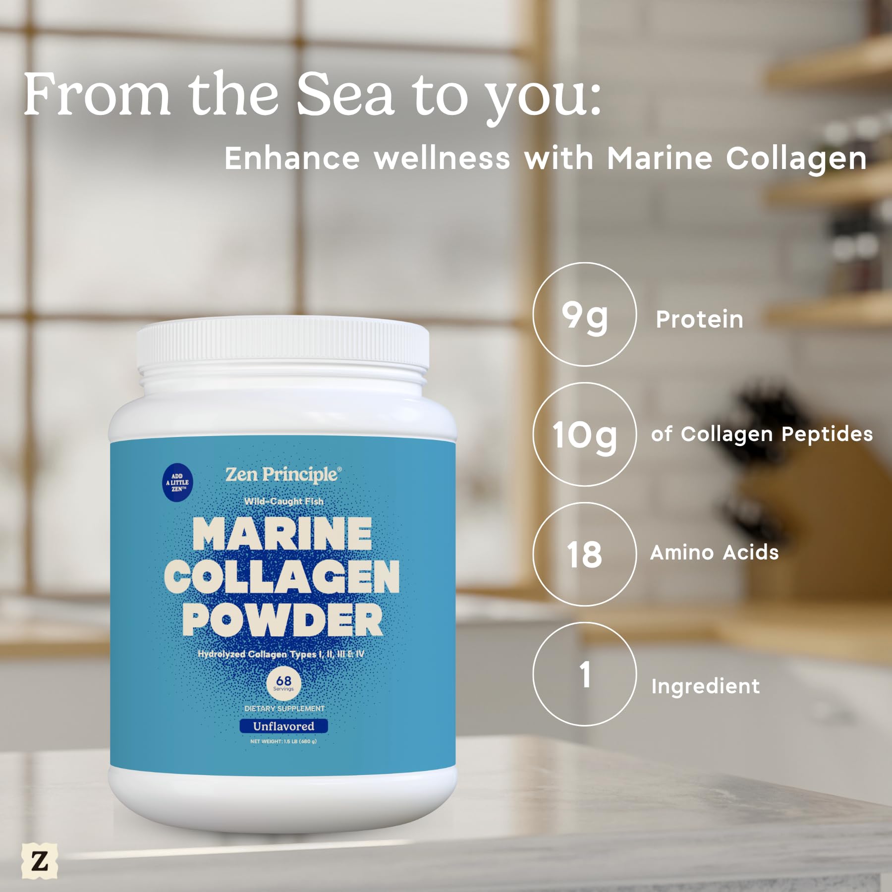 Zen Principle Non-GMO label reflects clean ingredients and transparency