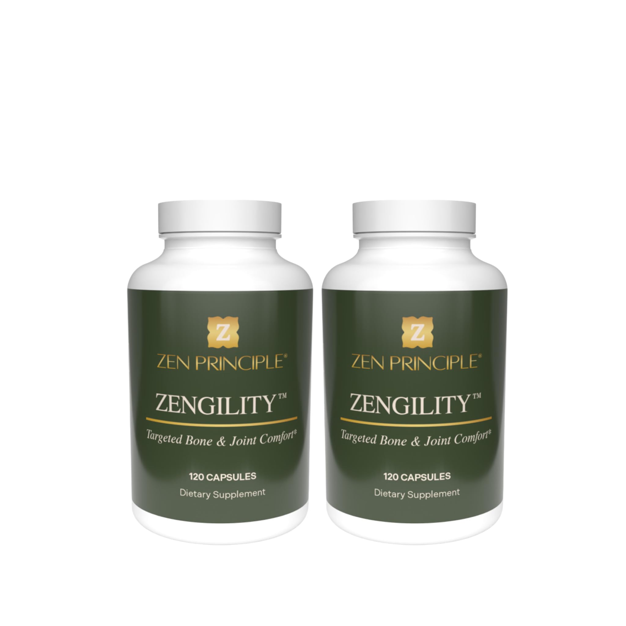 Zen Principle Zengility bottle cap close-up for daily use.