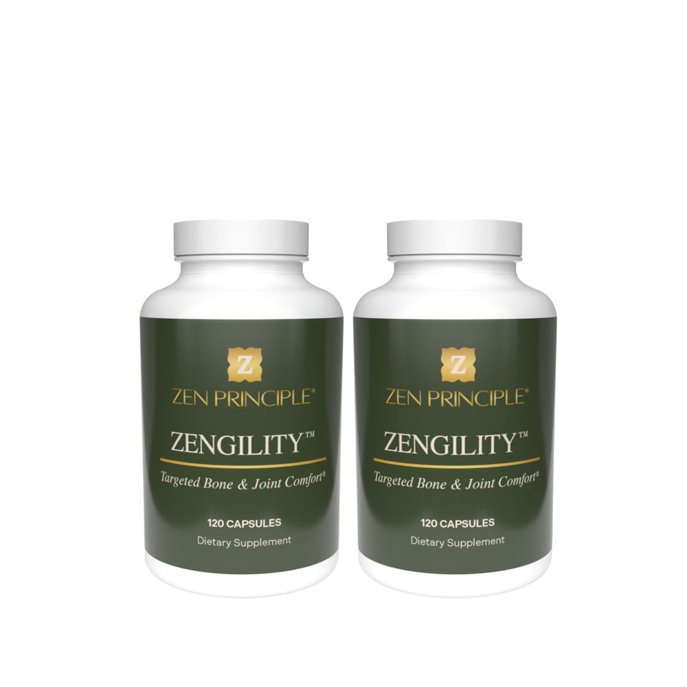 Zen Principle Zengility bottle cap close-up for daily use.