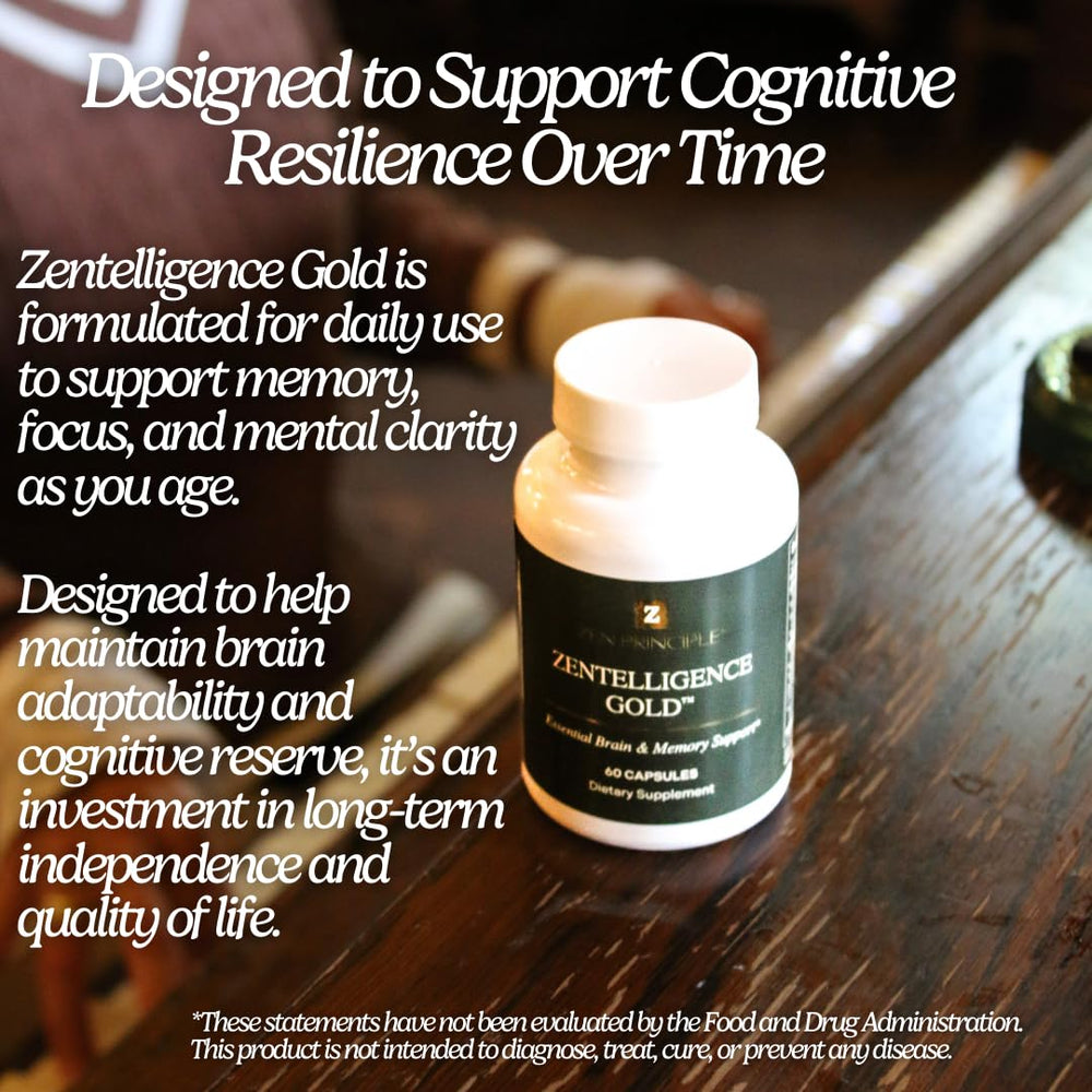 Zen Principle Zentelligence Gold CoQ10 ingredient supporting energy metabolism