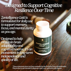 Zen Principle Zentelligence Gold CoQ10 ingredient supporting energy metabolism