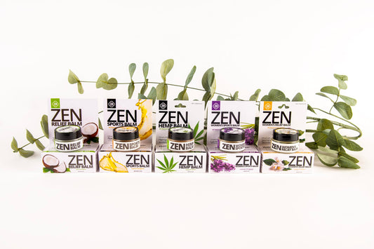 ZEN Sports balm with Narayani blend supports athletic routines