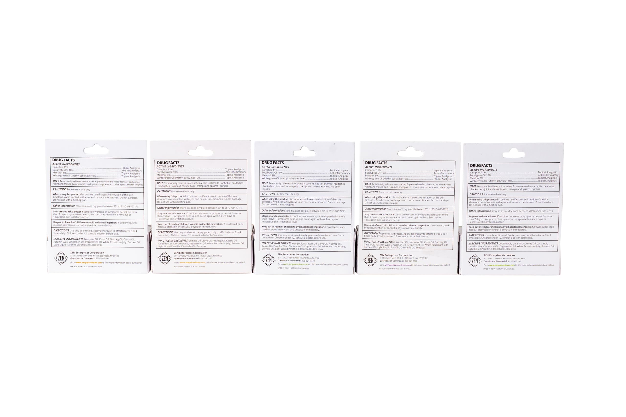 ZEN Travel-ready balm set fits in carry-ons and bags