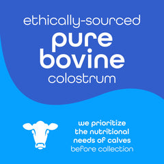 Zena Nutrition colostrum packaging front highlighting clean formula