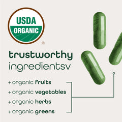 Zena Nutrition mushroom blend icons suggesting immune wellness and vitality