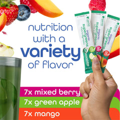 Zena Nutrition Green Apple flavor stick for a crisp, nutritious boost.