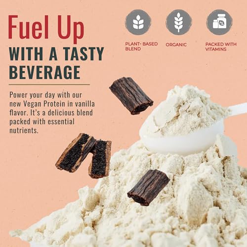 Zenbodi Fuel vegan protein scoop ready for quick, protein-packed shakes