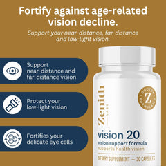 Vision 20 3-pack outer box arranged for display