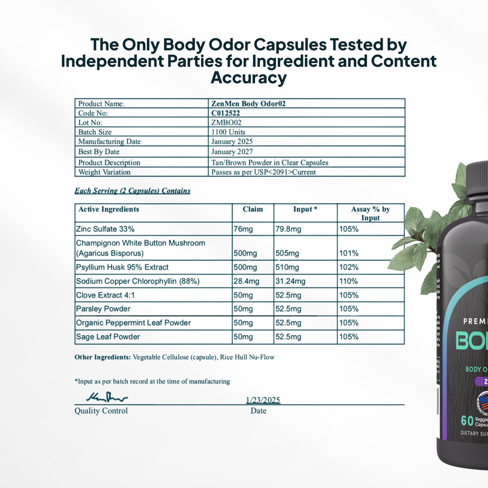 Zenmen daily-use capsules shown for simple habit integration