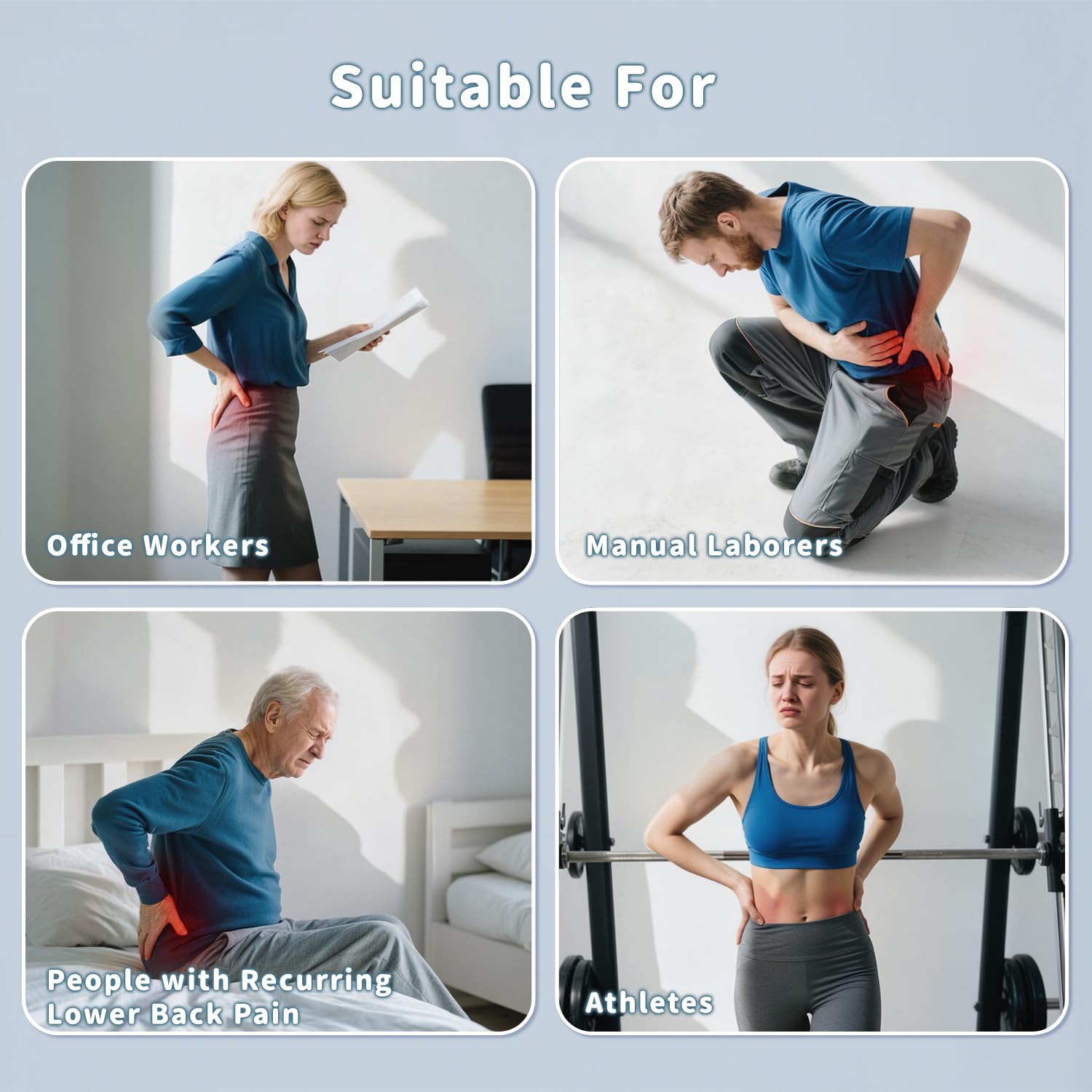 Zenopax heat penetration and vibration aid circulation and relaxation.