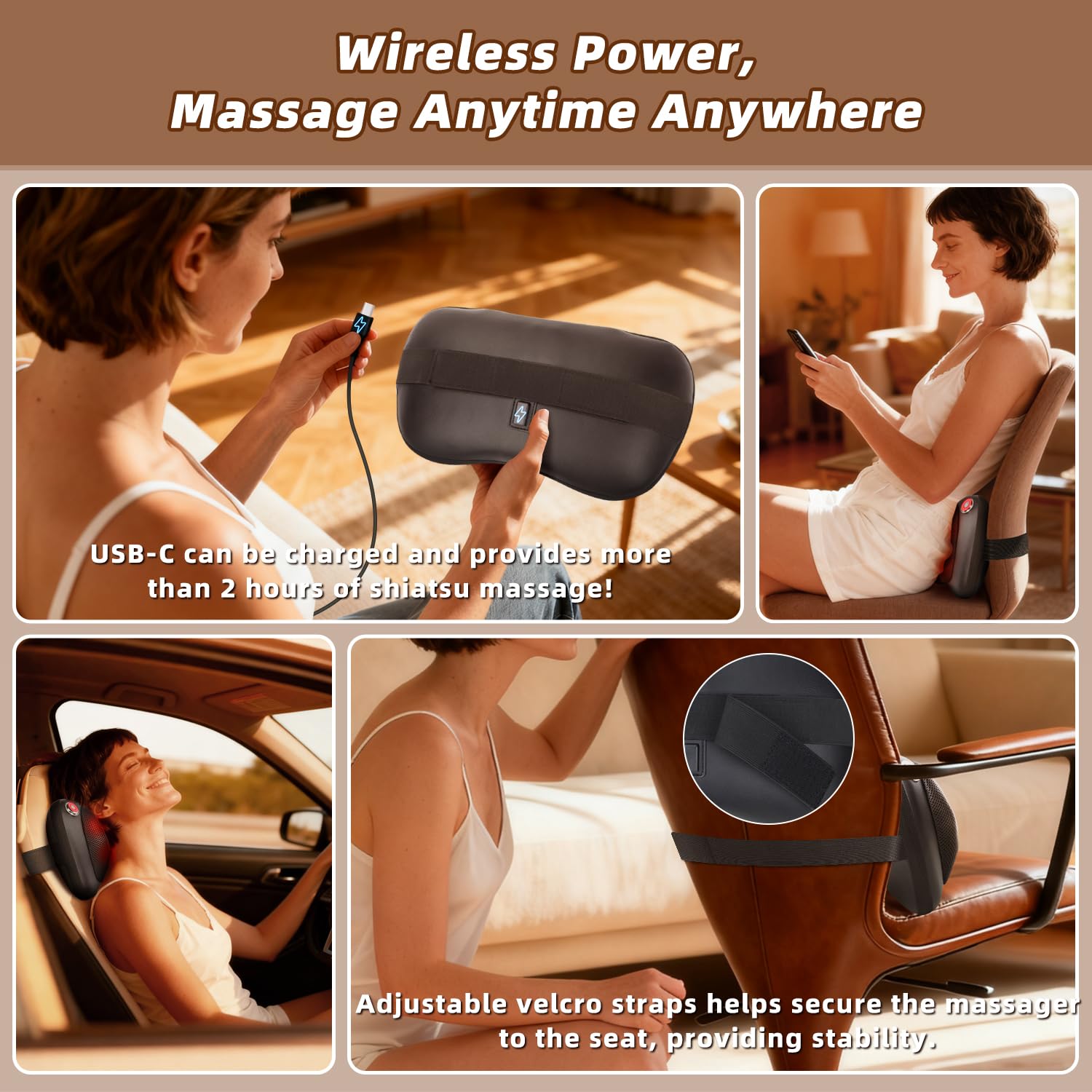 Zenopax imitation leather cover offers skin-friendly durability.