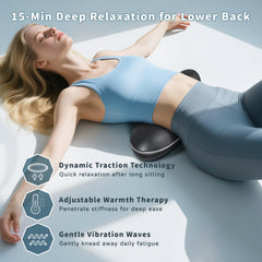 Zenopax lower back massager with heat and vibration for soothing relief.