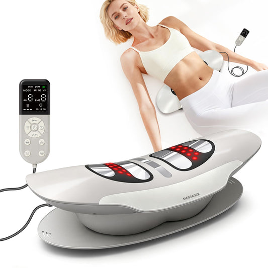 Zenopax lumbar traction device in dynamic traction mode for targeted back relief.