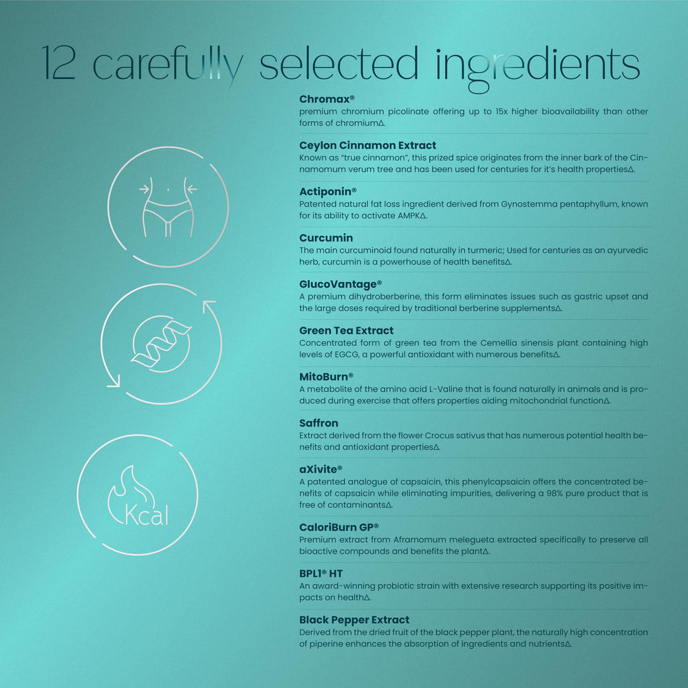 Zenos Health BurnZen daily routine scene with capsules and water