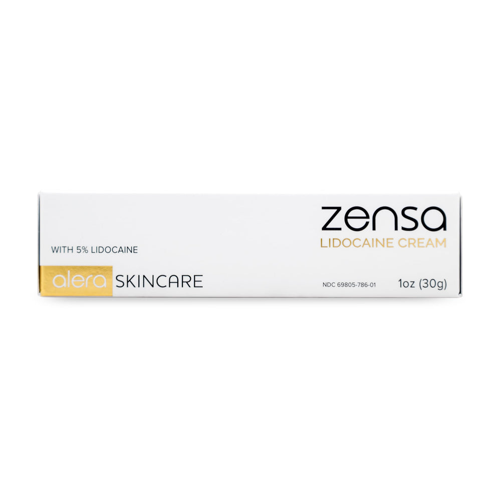 Zensa Numbing Cream 5% bottle front for fast, targeted relief.