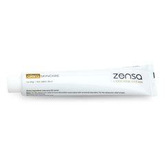 Zensa Numbing Cream 5% packaging with NDC listing for adults and teens.