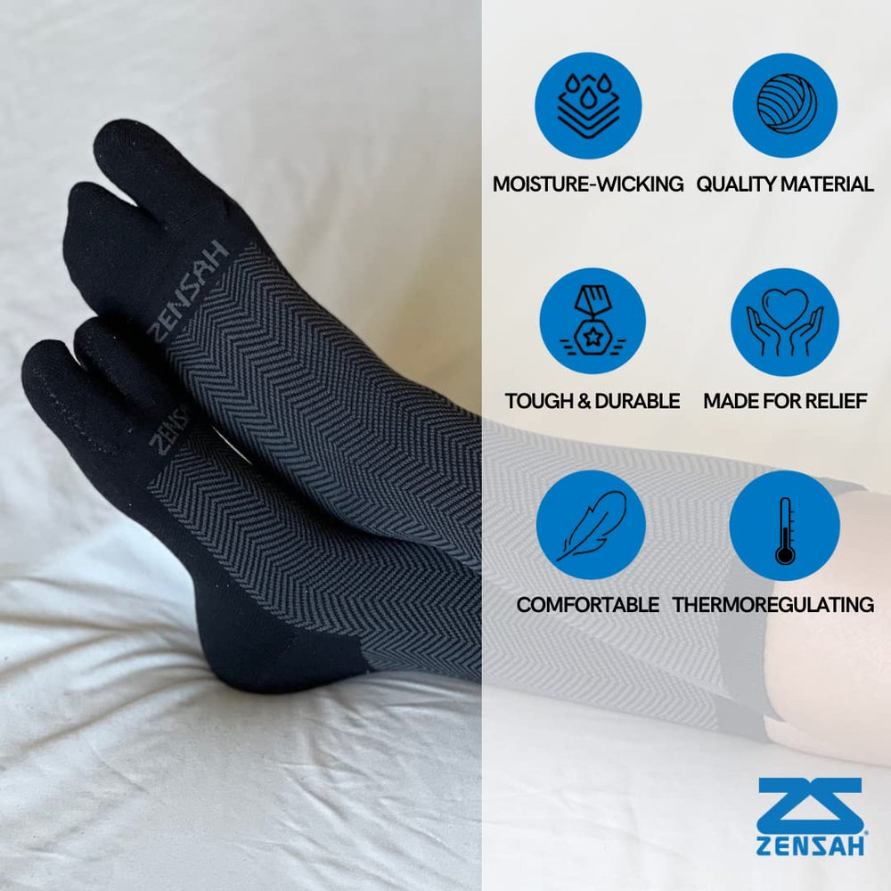 Zensah Bunion Ease Socks two-pack offers versatile options for rotation.