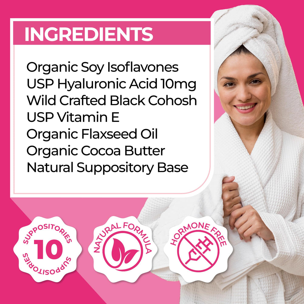 ZENZSUAL Renova Ovulos nightly self-care routine for dryness relief.