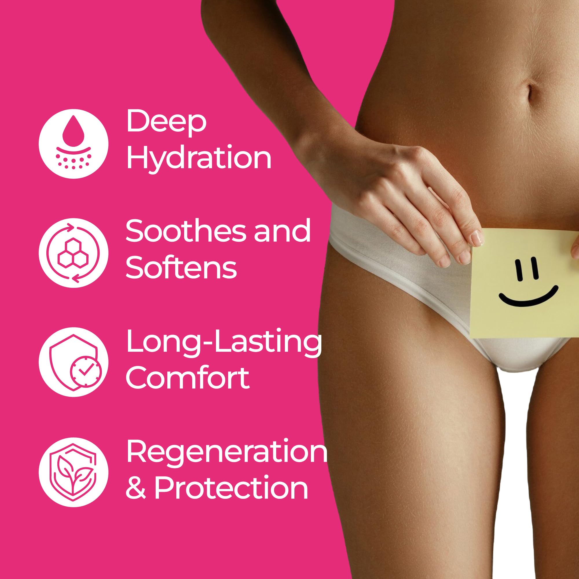 ZENZSUAL Renova Ovulos with Vitamin E for skin nourishment and care.