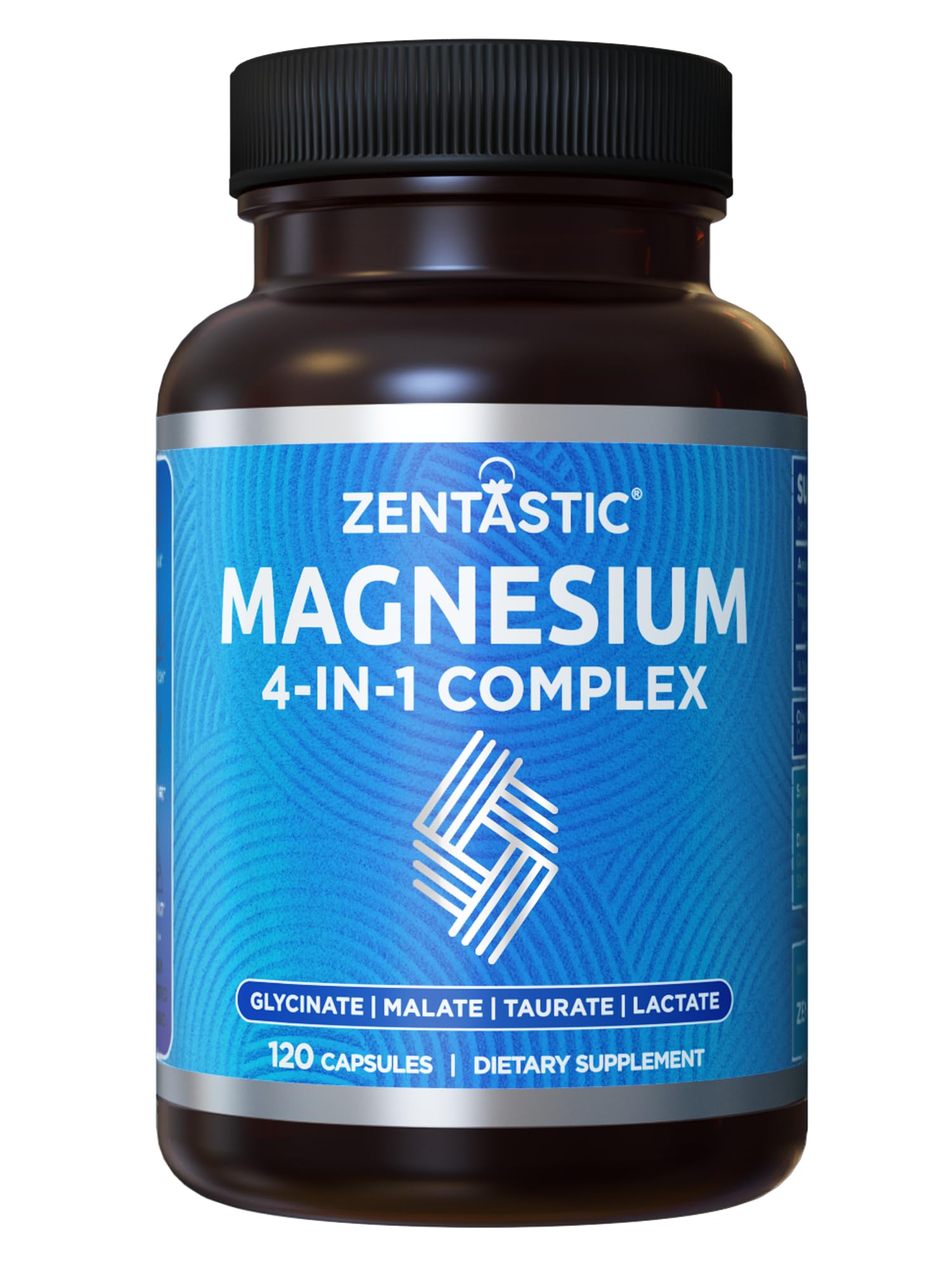 Zentastic Magnesium Complex 4in1 bottle ready for daily use.