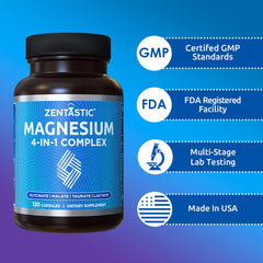 Zentastic Magnesium Complex in a morning routine setup for daily use.