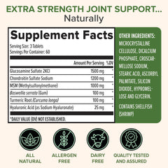 Zenwise Health Joint Support capsules close-up showing easy-to-take tablets for daily use