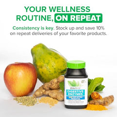 Zenwise omega-3 daily-use with meal visual suggests routine support for heart and brain.