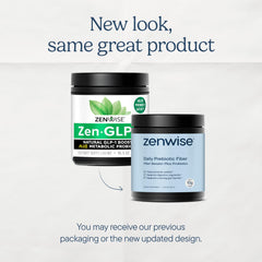 Zenwise ZenGLP-1 fiber satiety blend image highlighting 10g soluble fiber