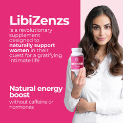 ZENZSUAL Libizenzs adaptogens set up a wellness-focused routine.