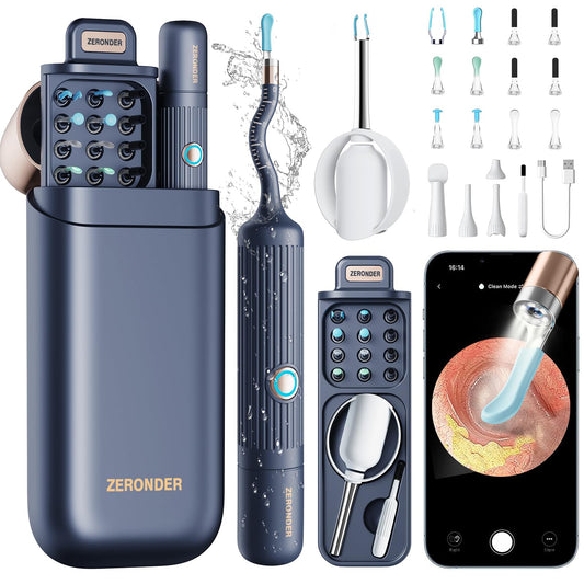 ZERONDER I35R ear camera front view for easy self-checks and family ear care