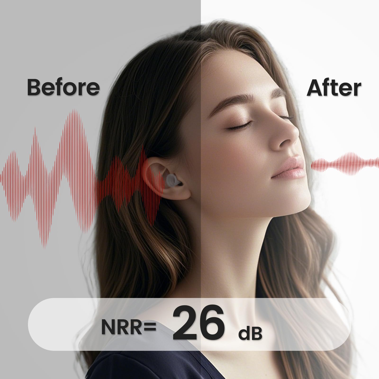 Zeroplus earplugs reusable, waterproof design for daily use.