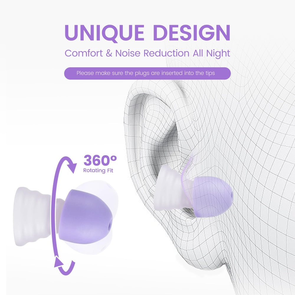 zeroplus earplugs soft-tpe material for all-night comfort