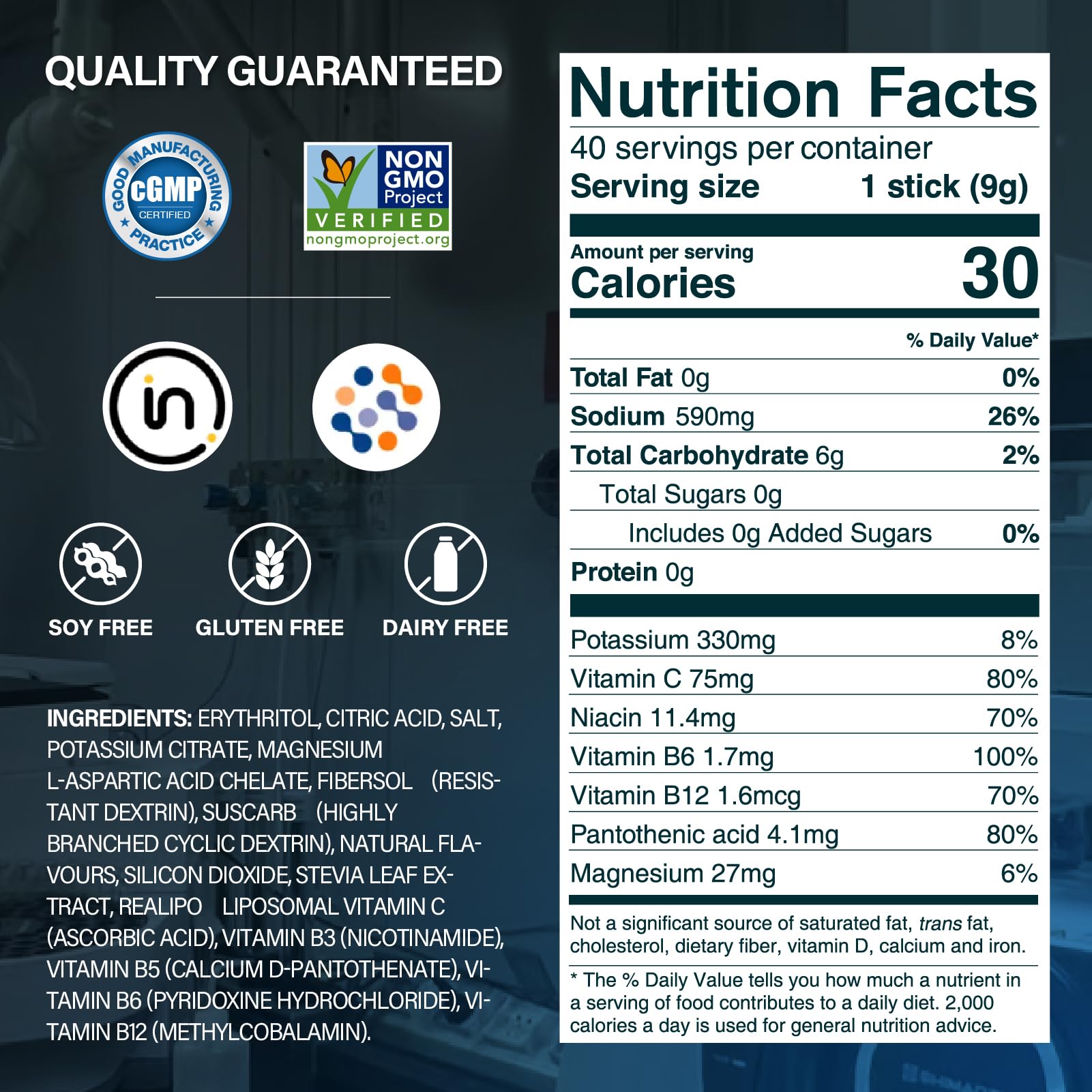 ZestLytes Salty Raspberry stick-mix ready for on-the-go hydration.