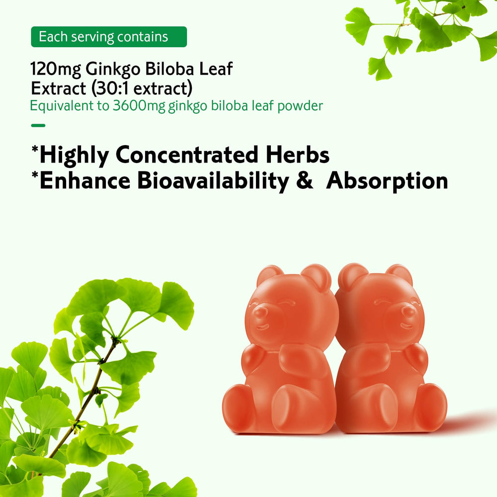 Zetelixia Ginkgo Biloba Gummies vegan symbol visible on packaging