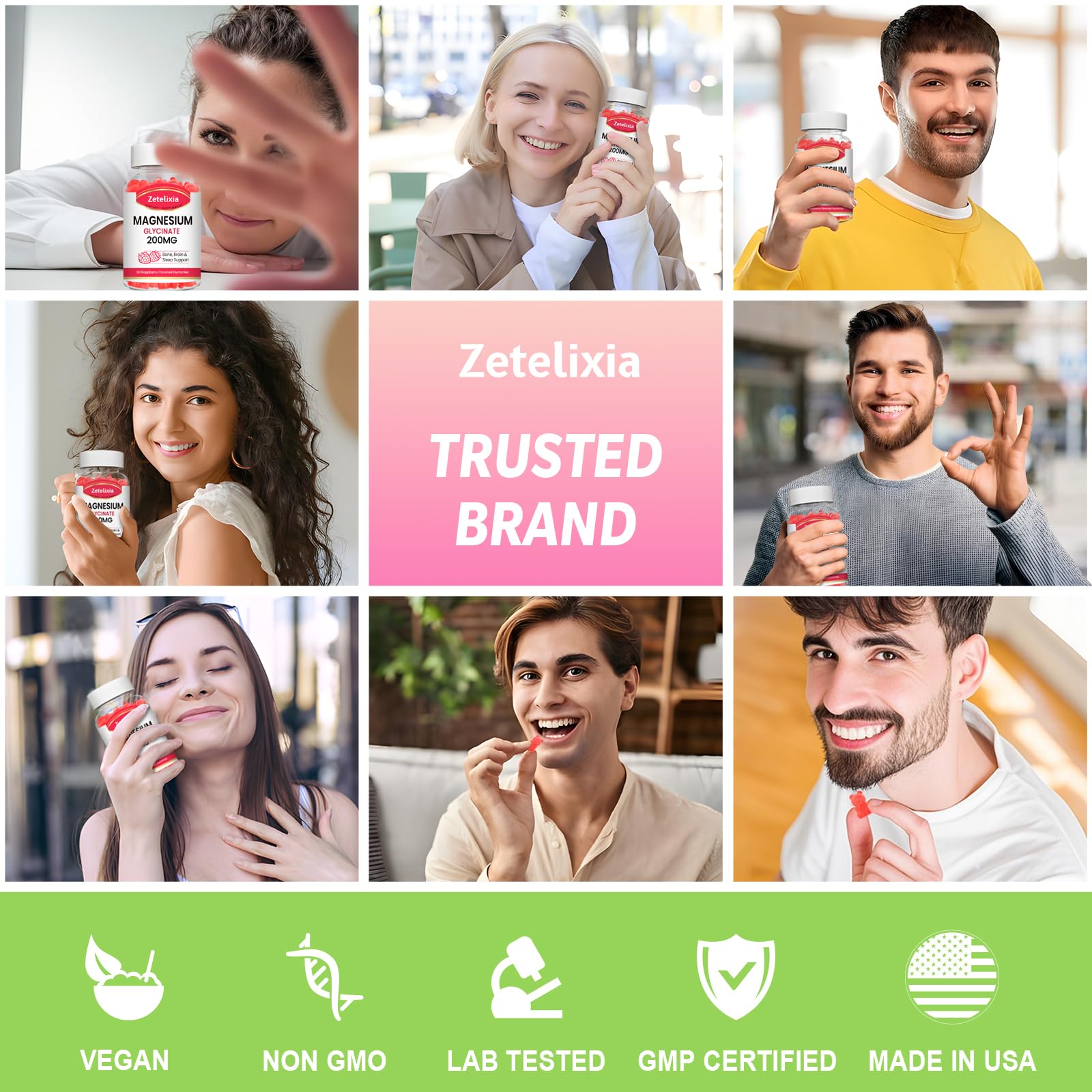 Zetelixia Gummies on a kitchen counter—convenient routine for overall wellbeing.
