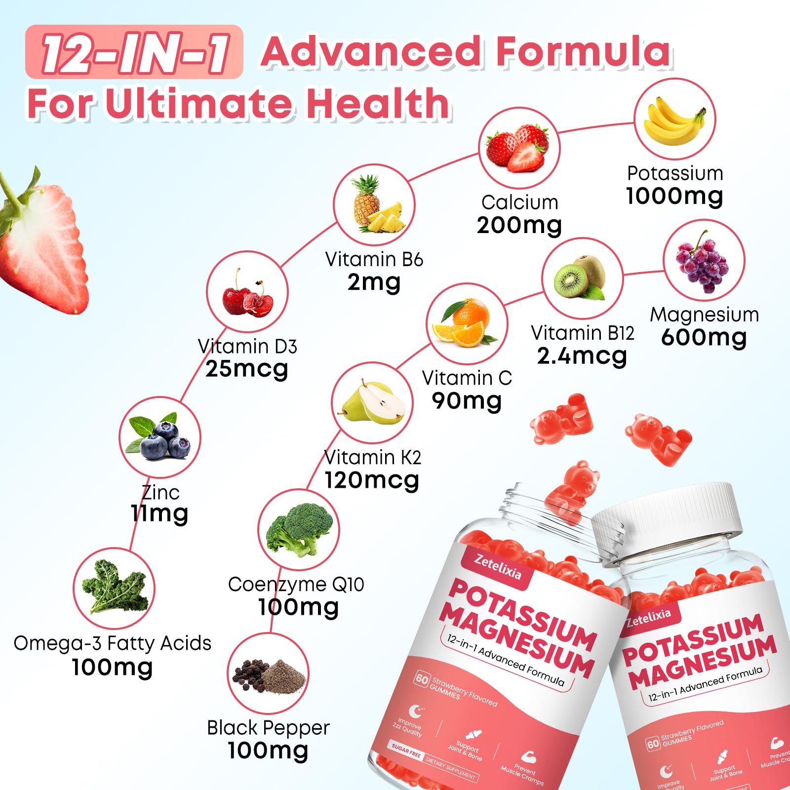 Zetelixia gummies suitable for adults and kids in a family setting.