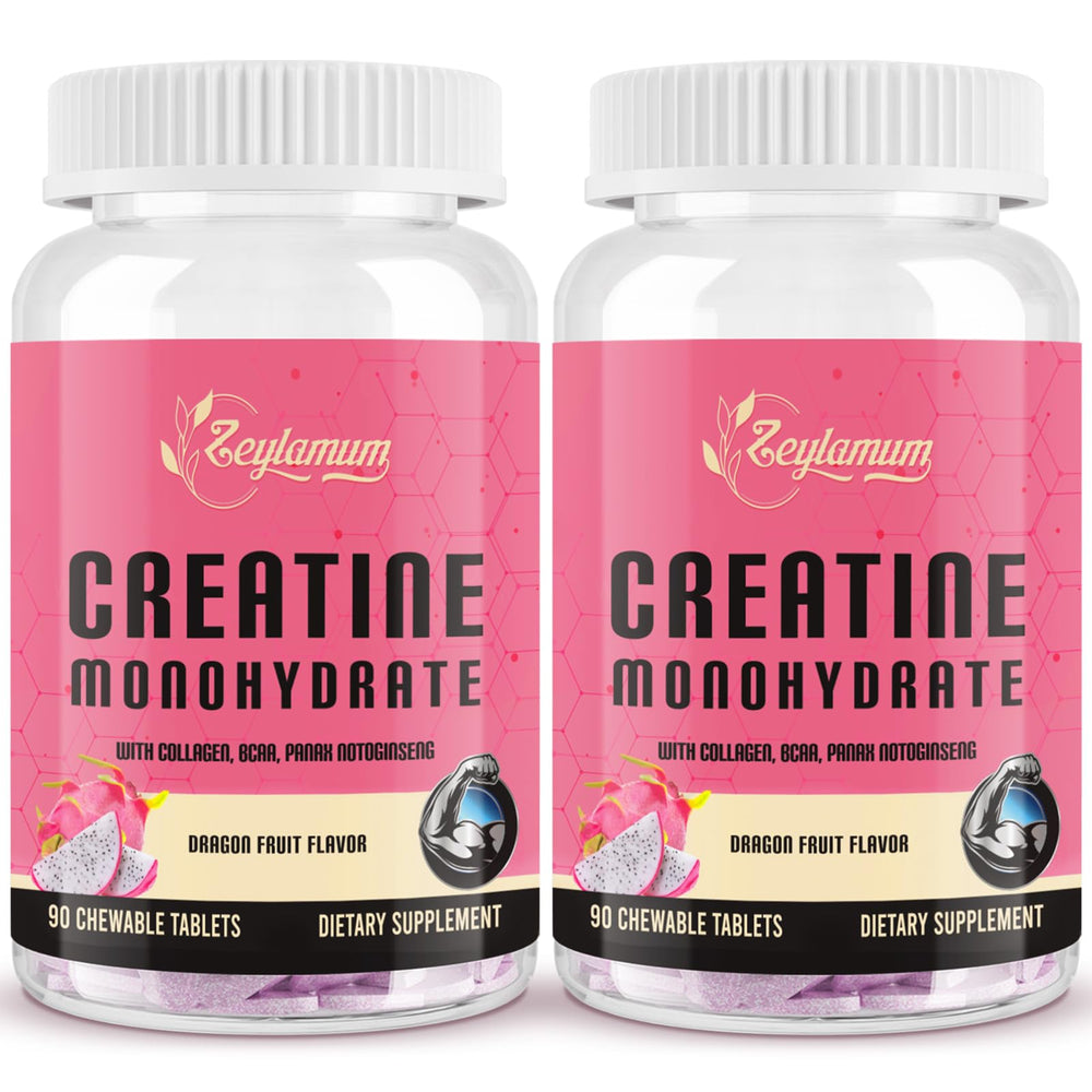 Zeylamum Creatine for Women bottle front with clean, performance-focused design