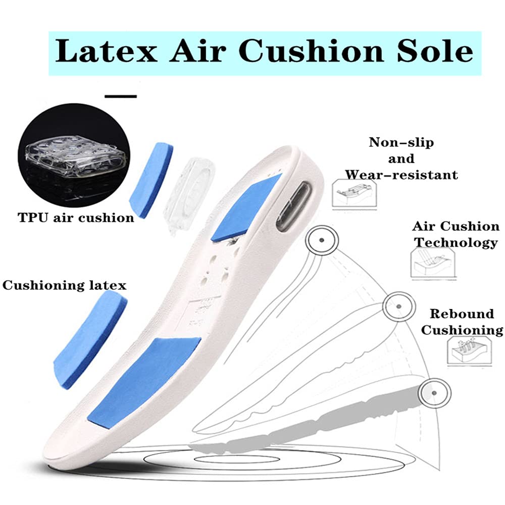 Non-slip outsole offers stable traction on indoor and outdoor surfaces