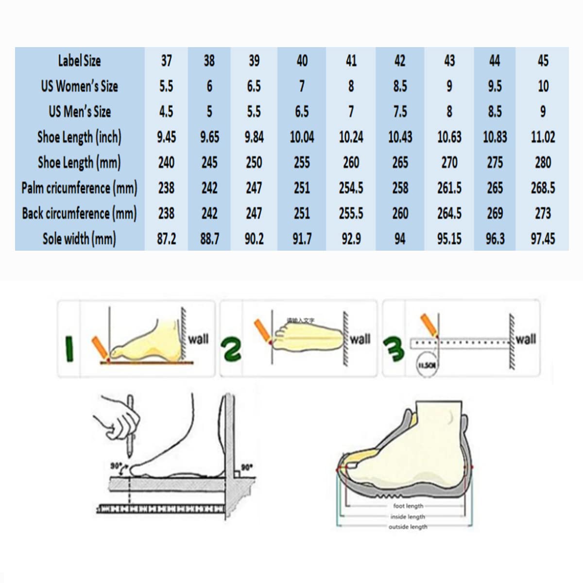 ZGDG Diabetic Shoes non-slip soles provide grip on varied surfaces.