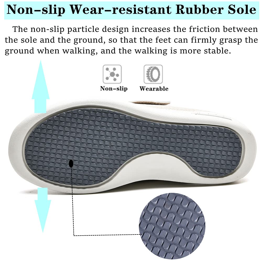 Easy on off with adjustable closure for a customizable fit in ZGDG shoes