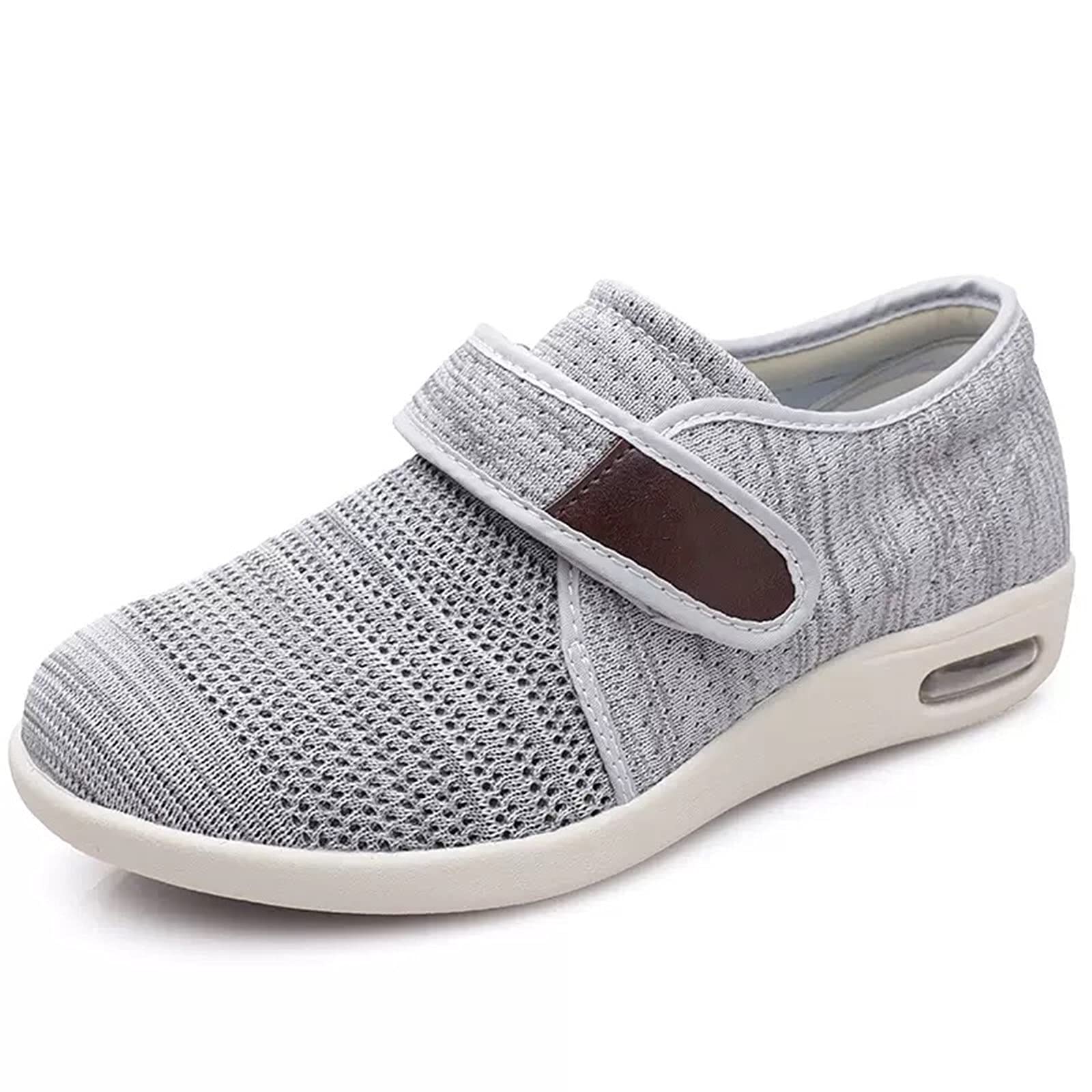 ZGDG diabetic shoes with wide width and adjustable fit for swollen feet.